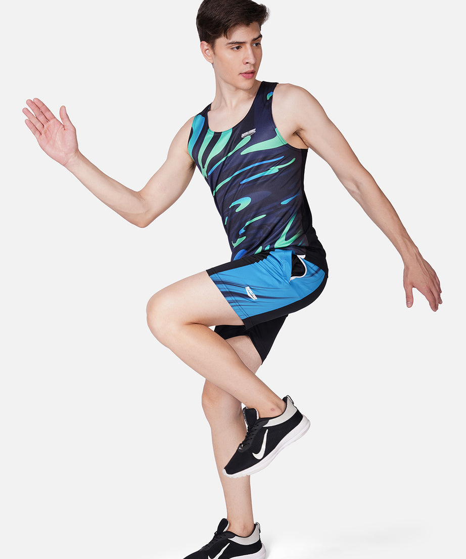 DriCHEX Neon Green & Black Vest for Men