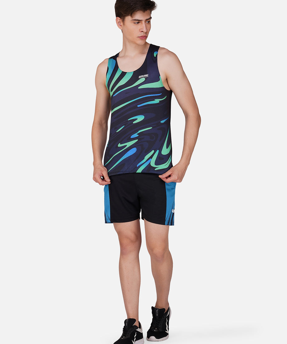 DriCHEX Neon Green & Black Vest for Men