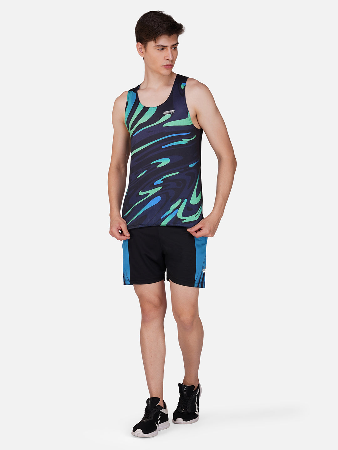DriCHEX Neon Green & Black Vest for Men