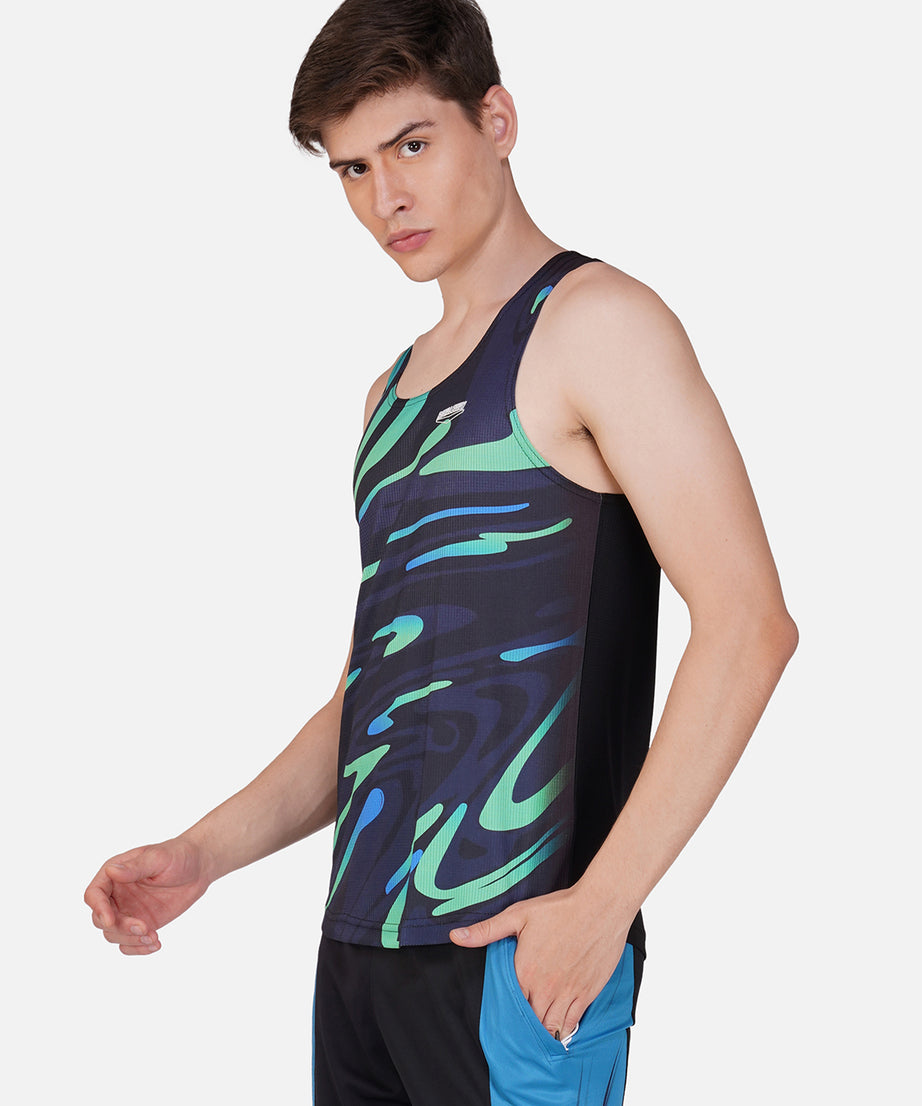 DriCHEX Neon Green & Black Vest for Men