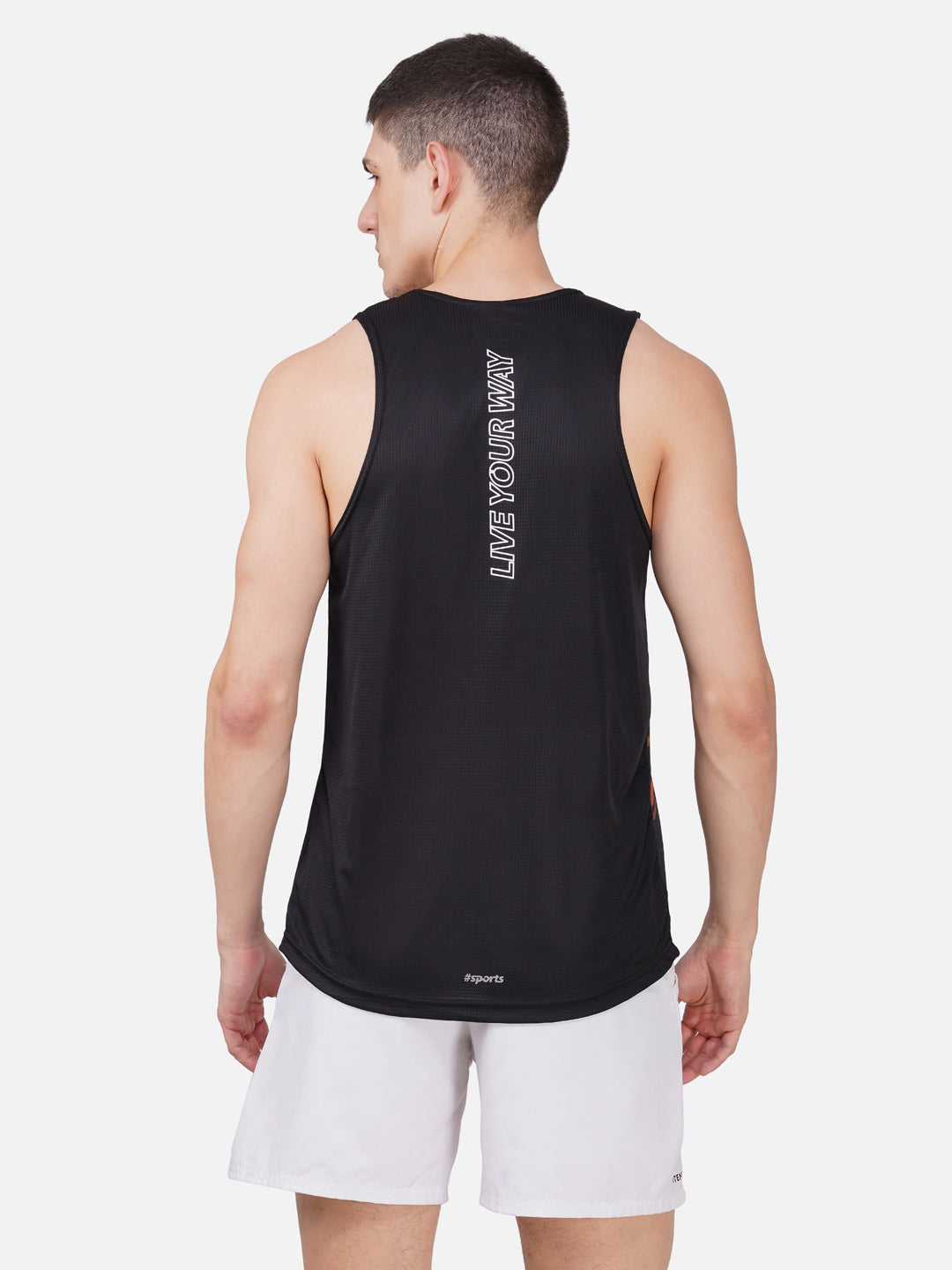 DriCHEX Neon Orange & Black Vest for Men