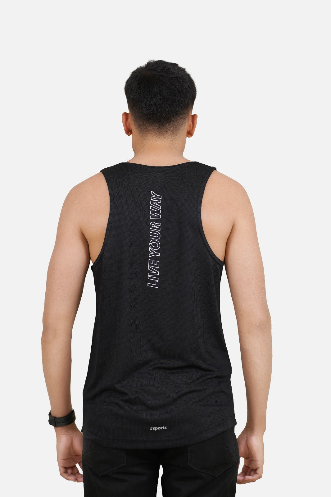 DriCHEX Neon Orange & Black Vest for Men
