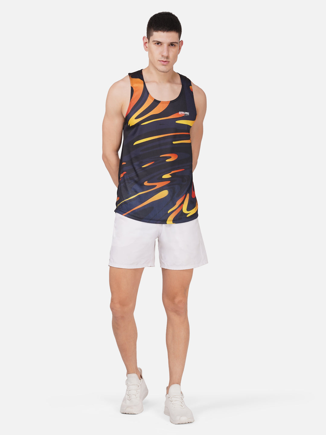 DriCHEX Neon Orange & Black Vest for Men