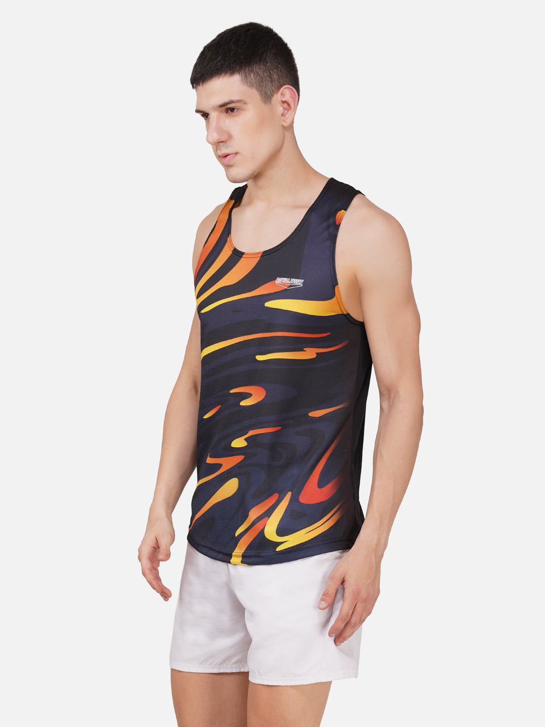 DriCHEX Neon Orange & Black Vest for Men
