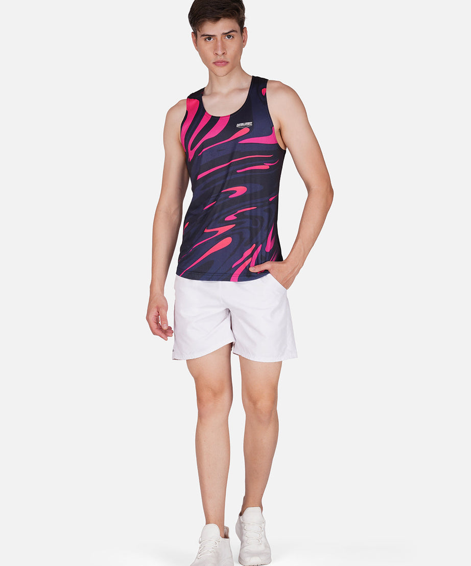 DriCHEX Neon Pink & Black Vest for Men RWM4032 DriCHEX Vest - royaleway.com
