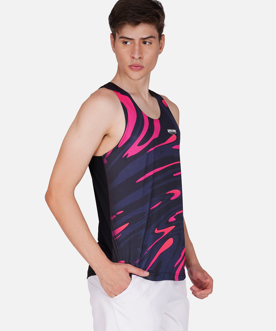 DriCHEX Neon Pink & Black Vest for Men RWM4032 DriCHEX Vest - royaleway.com