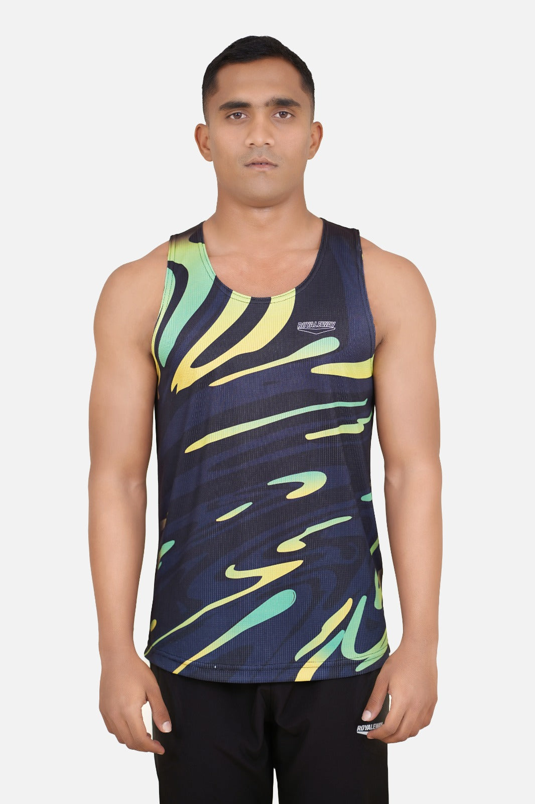 DriCHEX Neon Yellow & Black Vest for Men