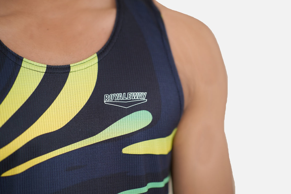 DriCHEX Neon Yellow & Black Vest for Men