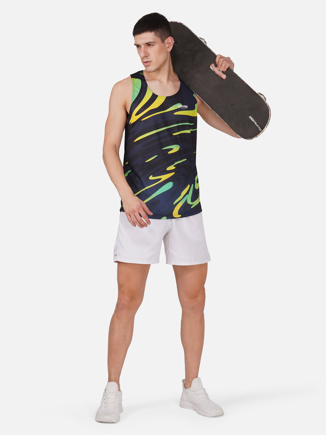 DriCHEX Neon Yellow & Black Vest for Men