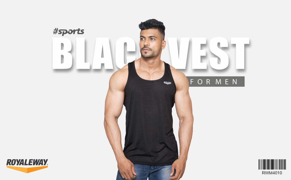 DriSOFT Black Vest RWM4010 DriSOFT Vest - royaleway.com