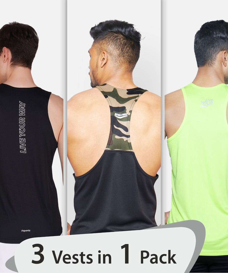3 Vests in 1 Pack Vests Bundle - royaleway.com