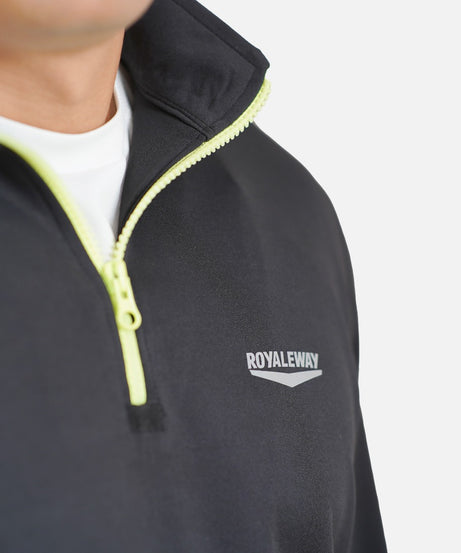 CrossFIT Neon Green Black Half Zipper Jacket RWM6001