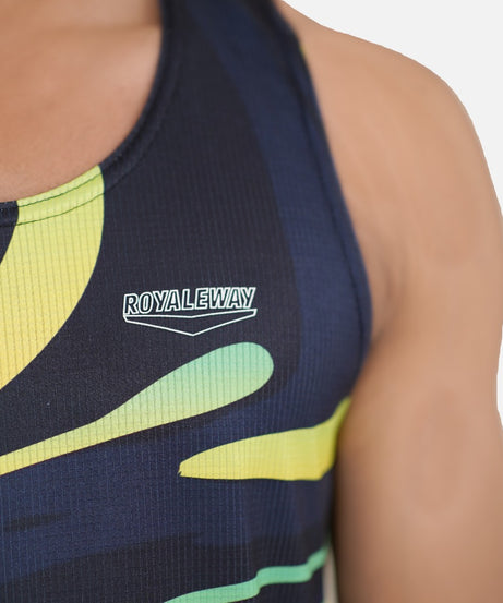 DriCHEX Neon Yellow & Black Vest for Men RWM4035