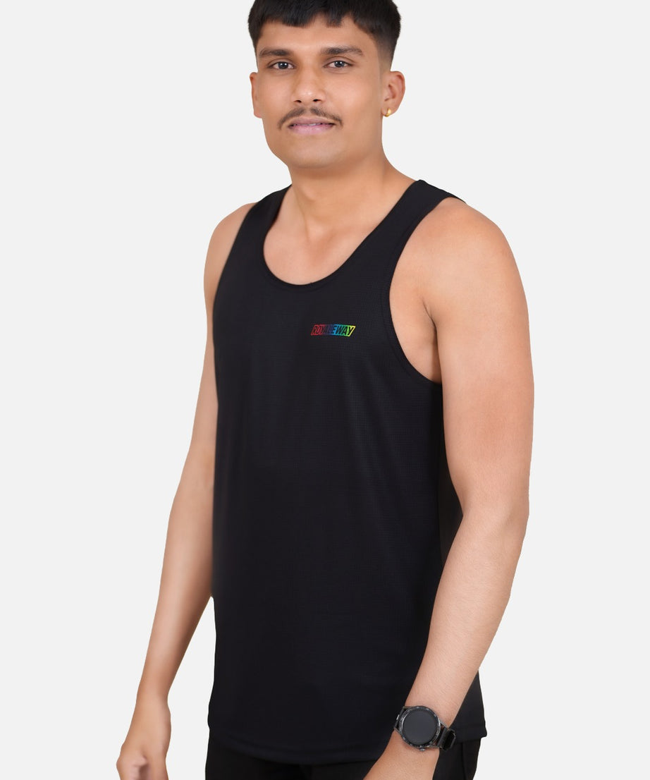 DriCHEX Premium Black Vest for Men RWM4036