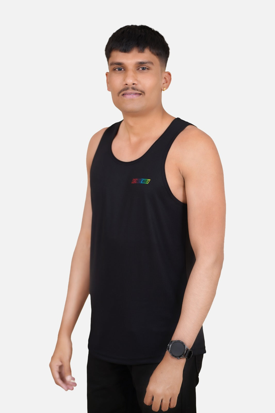 DriCHEX Premium Black Vest for Men RWM4036