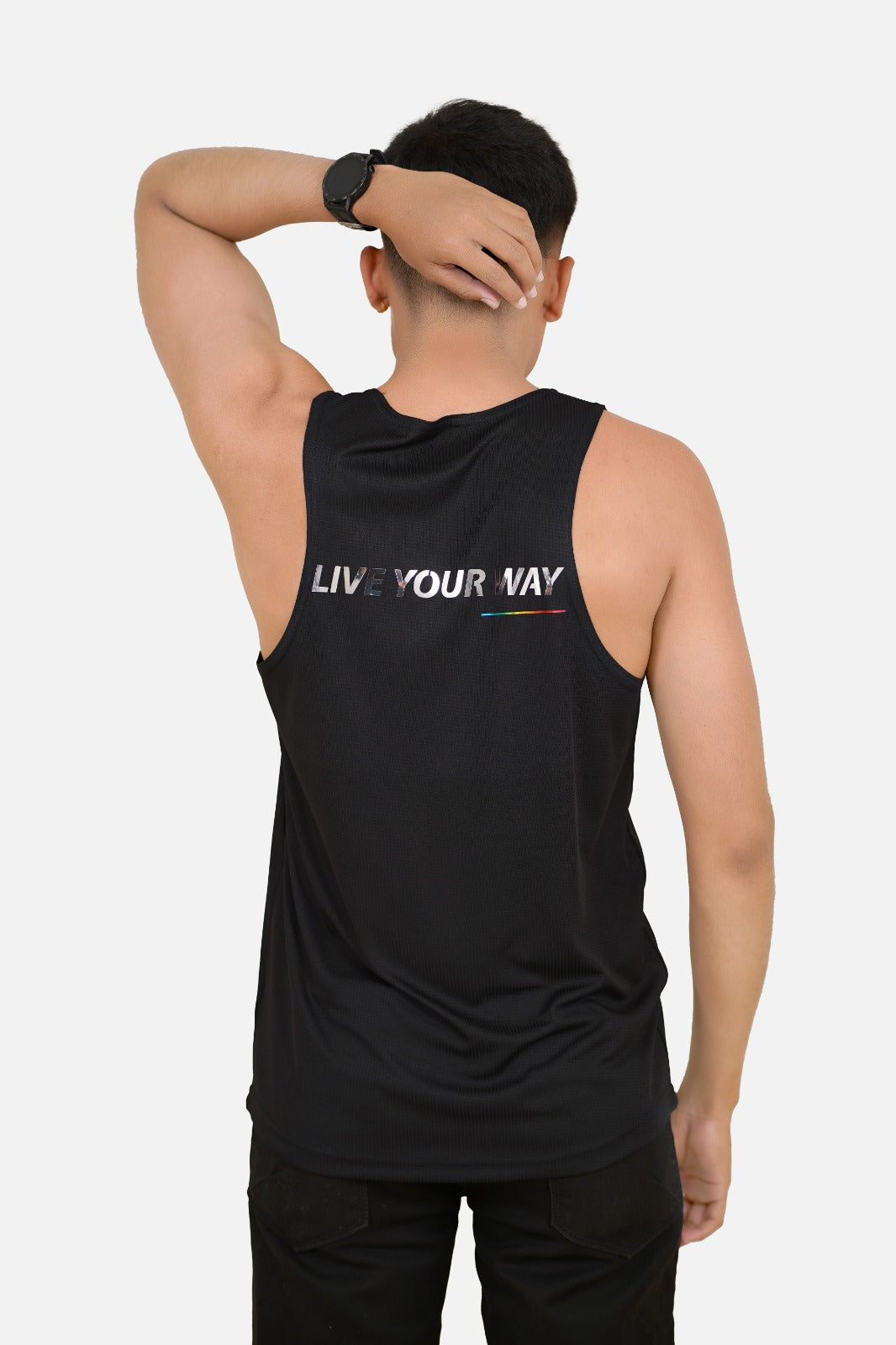 DriCHEX Premium Black Vest for Men RWM4036