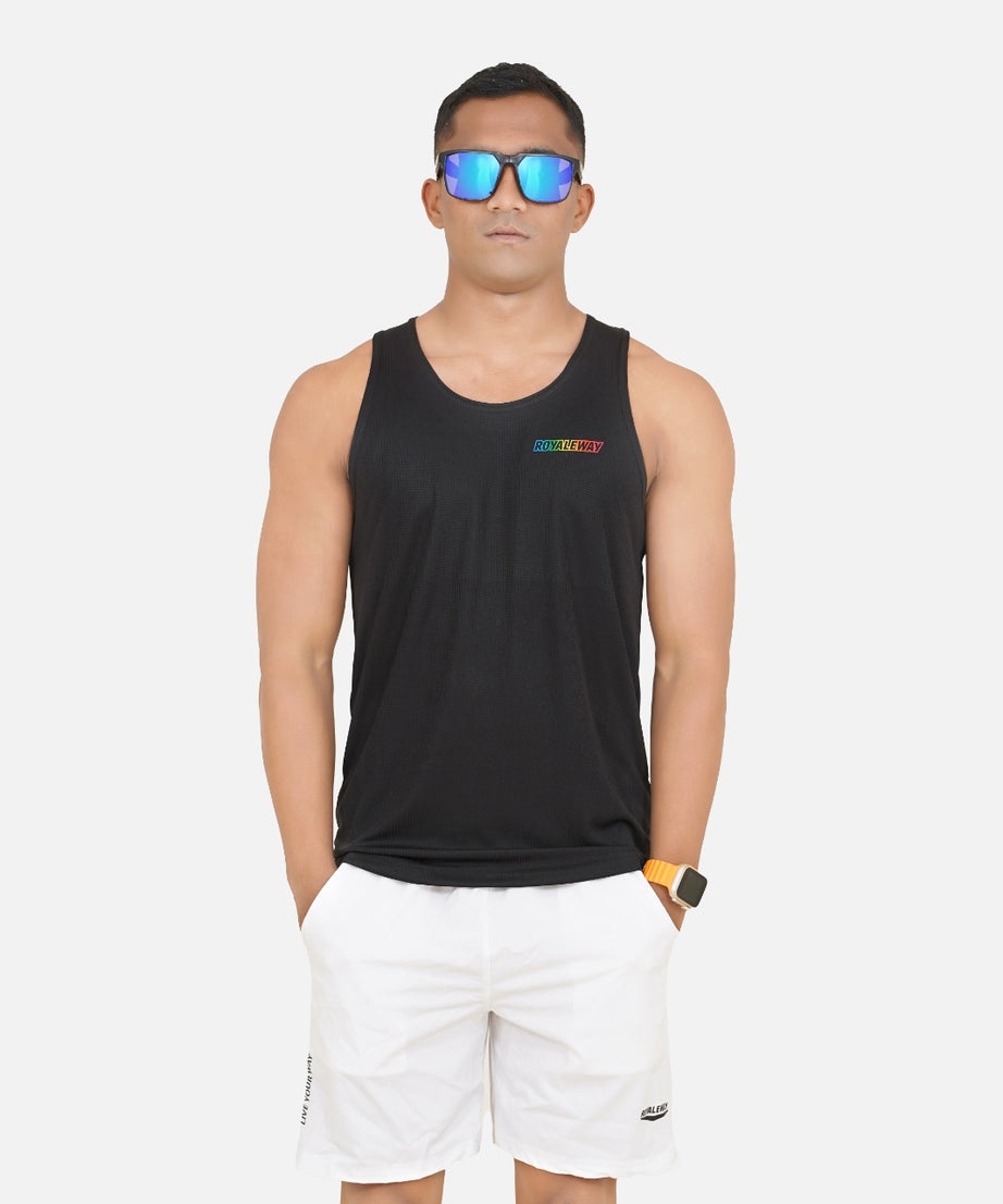 DriCHEX Premium Black Vest for Men RWM4036