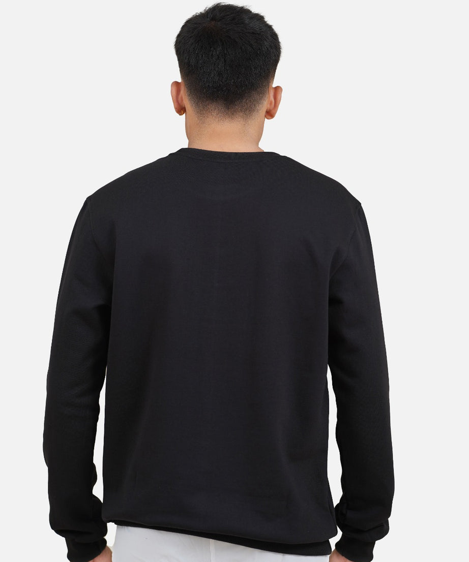 Fleece Black Sweatshirt RWM9011