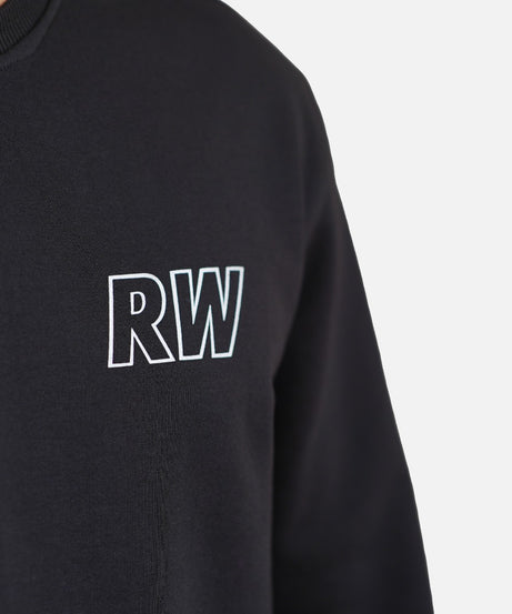Fleece Black Sweatshirt RWM9011