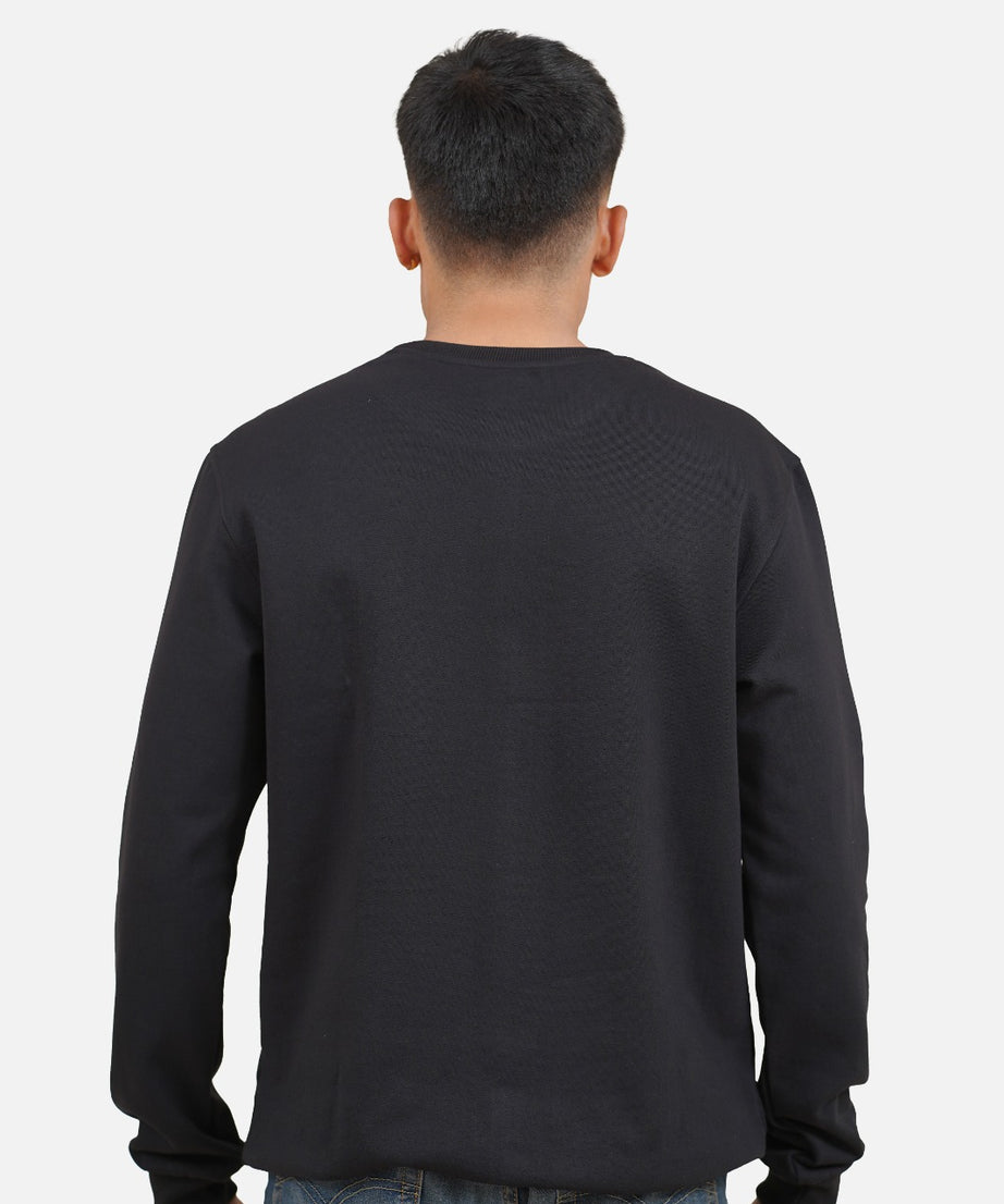 Fleece Horse Black Sweatshirt RWM9013