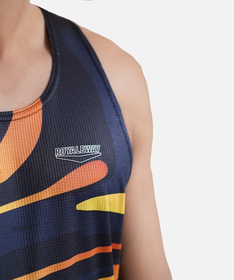 DriCHEX Neon Orange & Black Vest for Men RWM4034