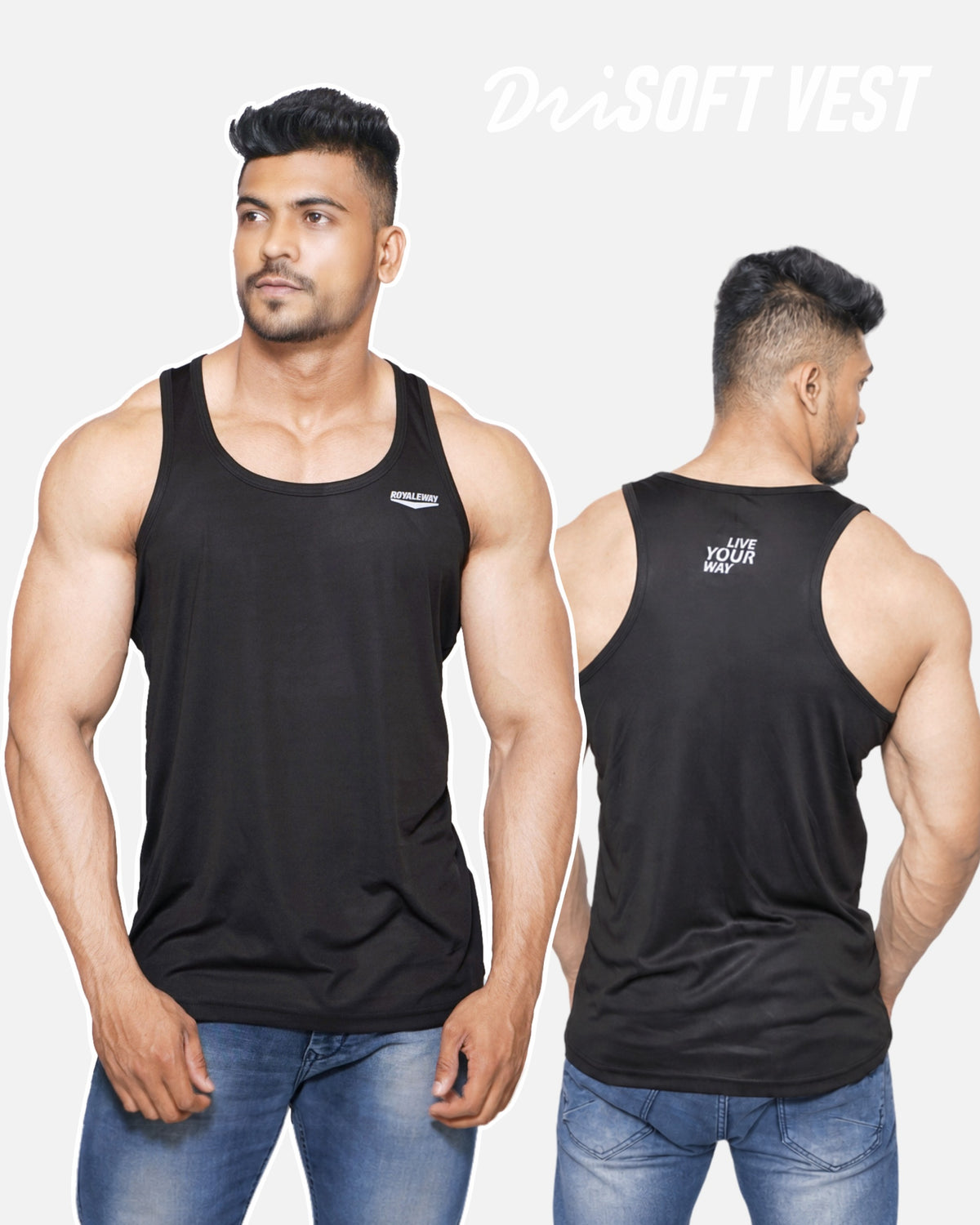 DriSOFT Black Vest RWM4010