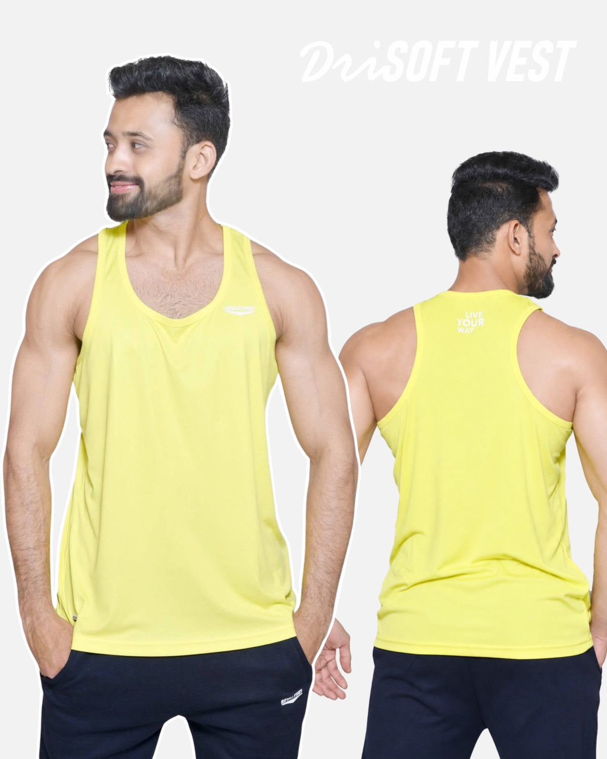DriSOFT Lemon Yellow Vest RWM4014