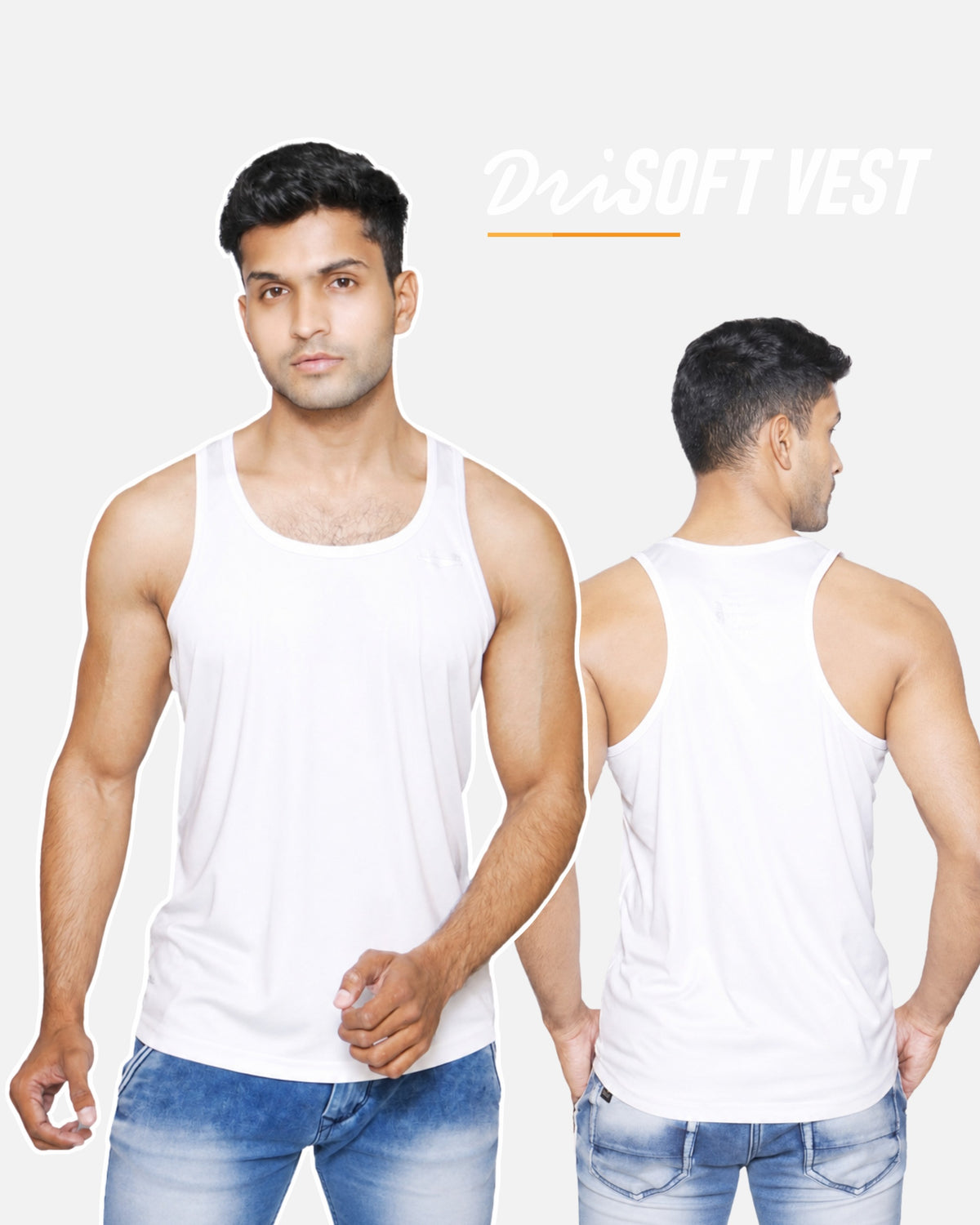 DriSOFT White Vest RWM4018