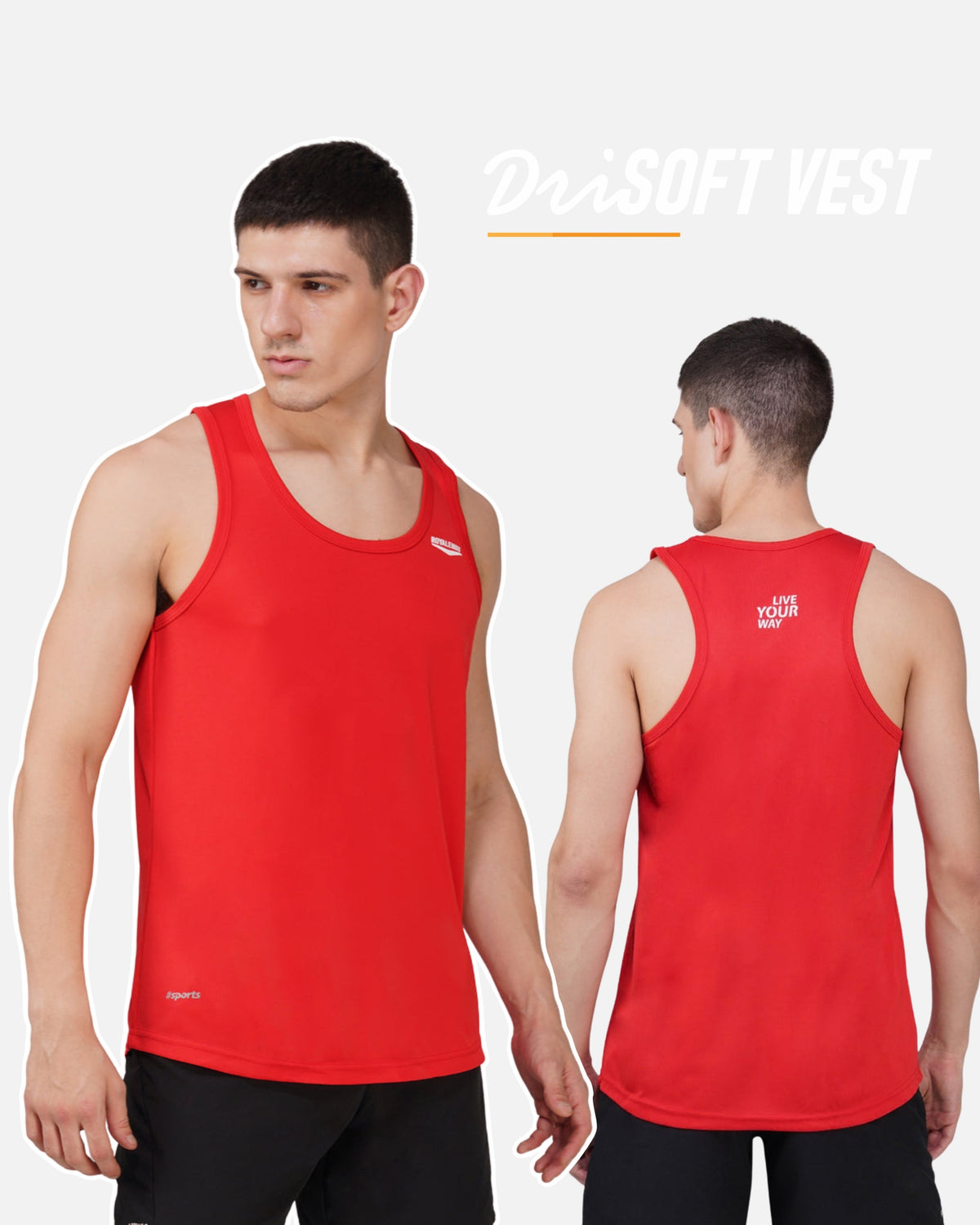 DriSOFT Red Vest RWM4020
