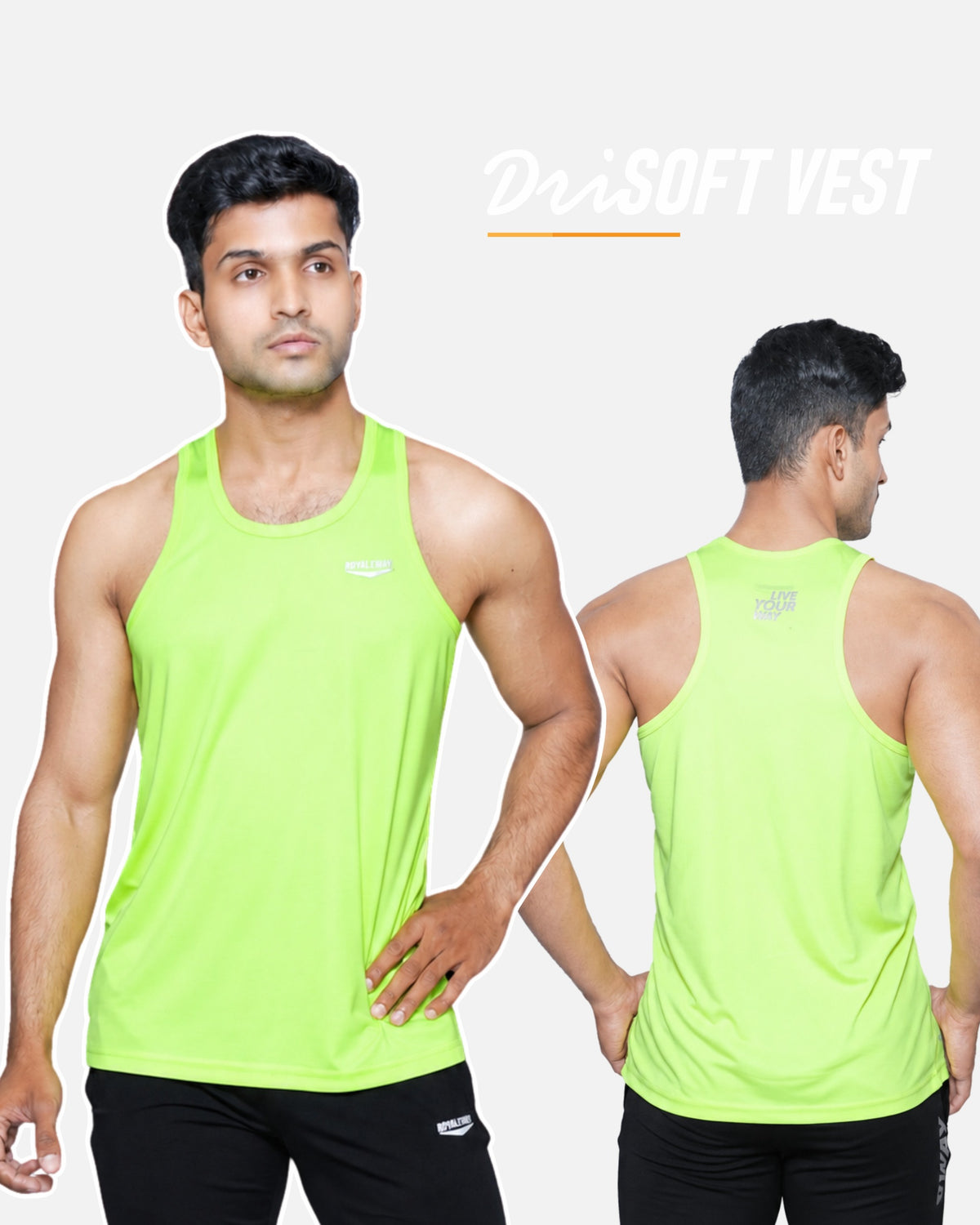DriSOFT Neon Green Vest RWM4015