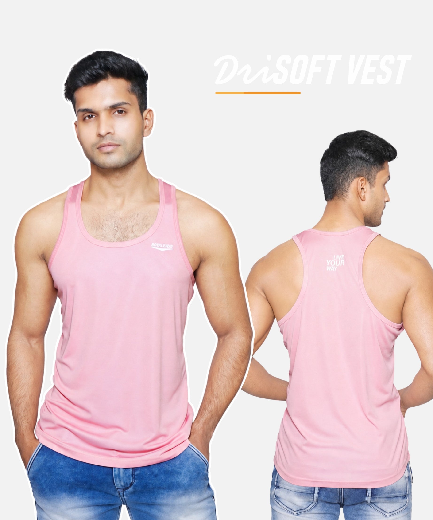 DriSOFT Pink Vest RWM4016