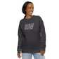 Unisex organic raglan sweatshirt