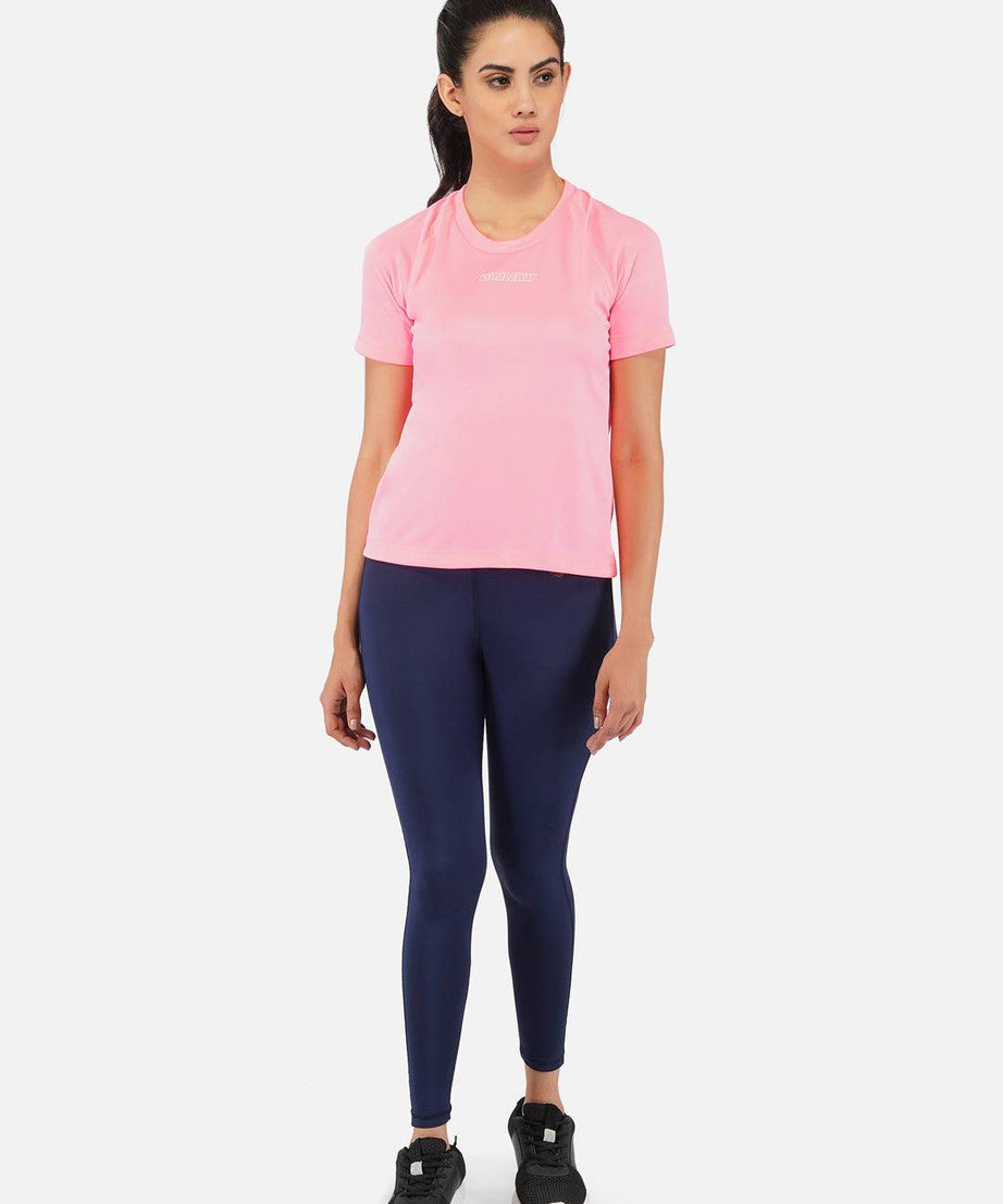 Fluorescent Pink Raglan T-Shirt RWW2061 Raglan T-Shirt - royaleway.com