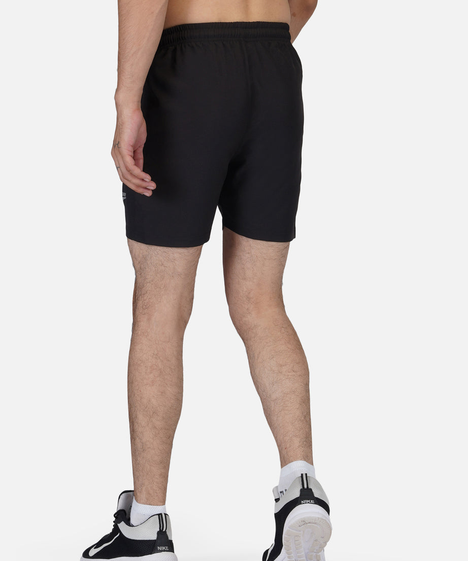 NS Lycra Black Short RWM1010 Shorts - royaleway.com