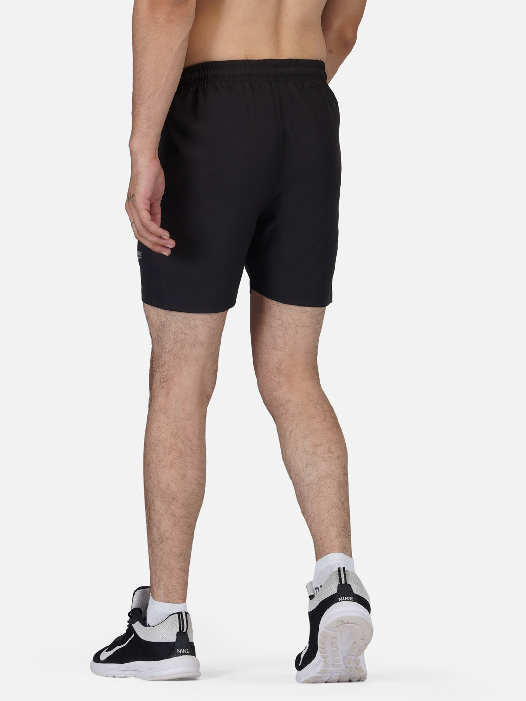NS Lycra Black Short RWM1010 Shorts - royaleway.com
