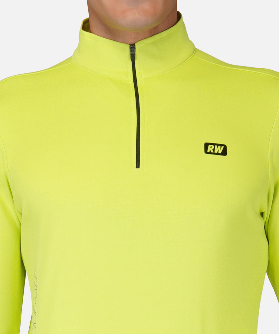 CrossFIT Neon Green Half Zipper Jacket RWM6031 Half Zipper Jacket - royaleway.com