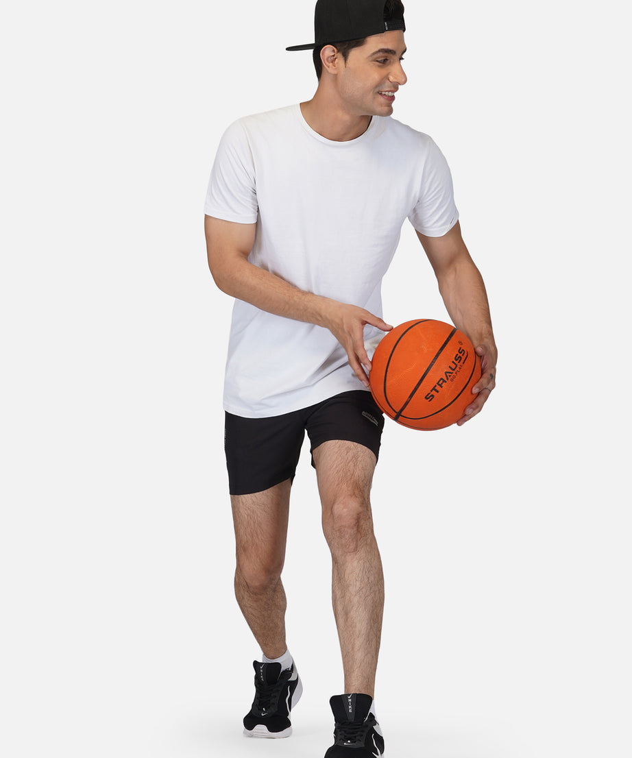 NS Lycra Black Short RWM1010 Shorts - royaleway.com