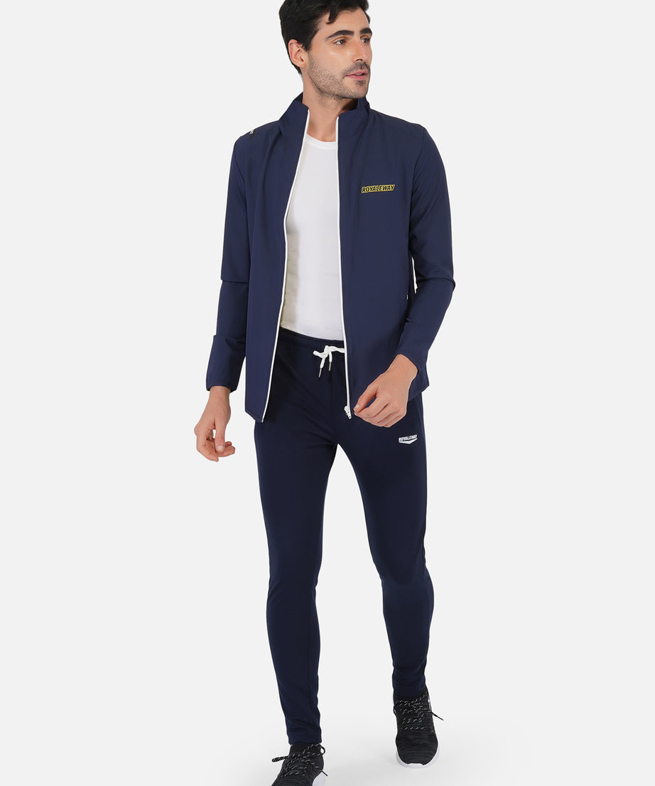 Sports Jacket Apparel Men NS Lycra Navy Blue RWM6027 NS Lycra Jacket - royaleway.com