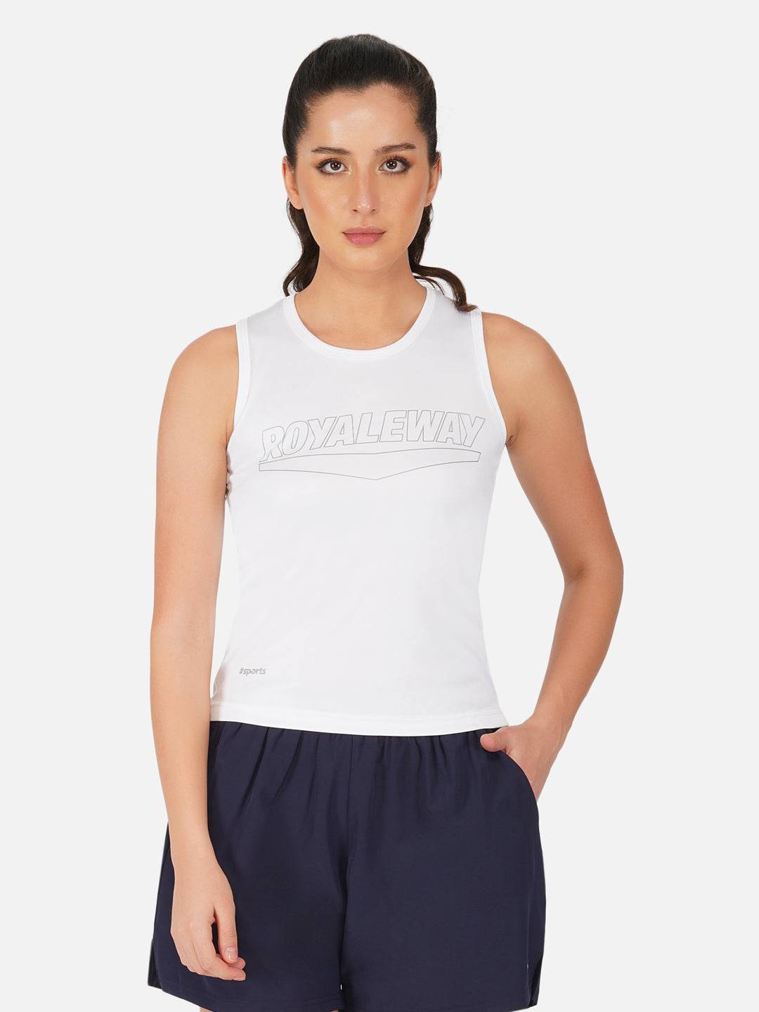 DriSOFT White Vest RWW4012 DriSOFT Vest - royaleway.com