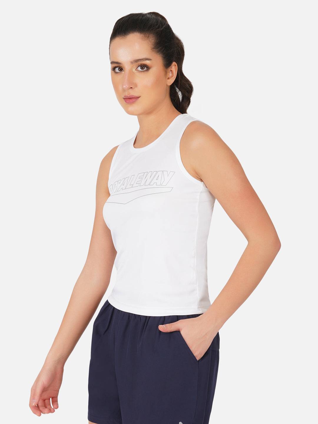 DriSOFT White Vest RWW4012 DriSOFT Vest - royaleway.com