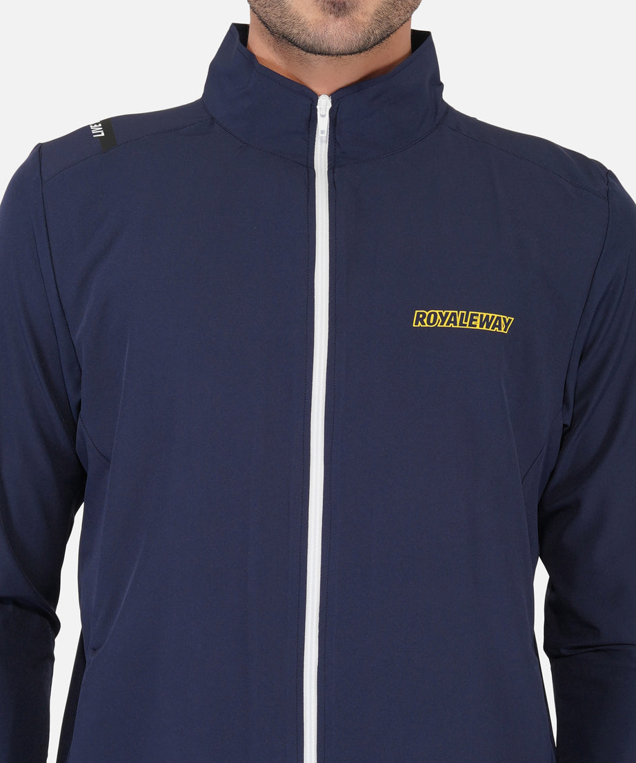 Sports Jacket Apparel Men NS Lycra Navy Blue RWM6027 NS Lycra Jacket - royaleway.com