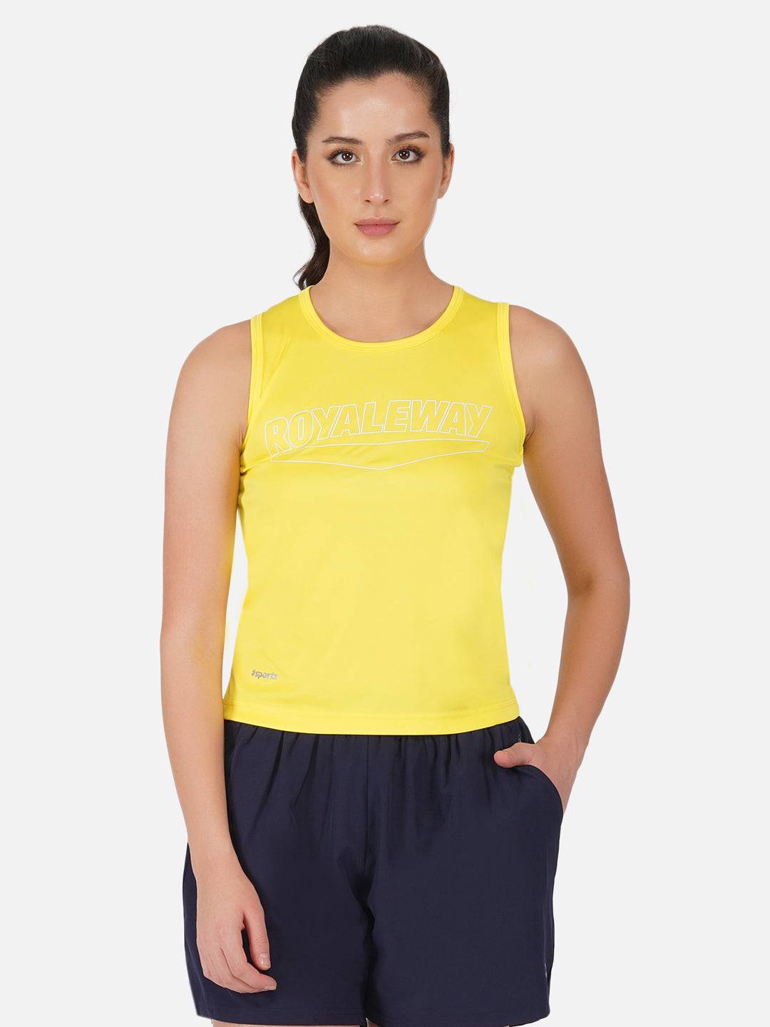 DriSOFT Lemon Yellow Vest RWW4009 DriSOFT Vest - royaleway.com