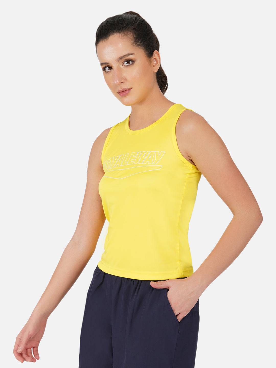 DriSOFT Lemon Yellow Vest RWW4009 DriSOFT Vest - royaleway.com
