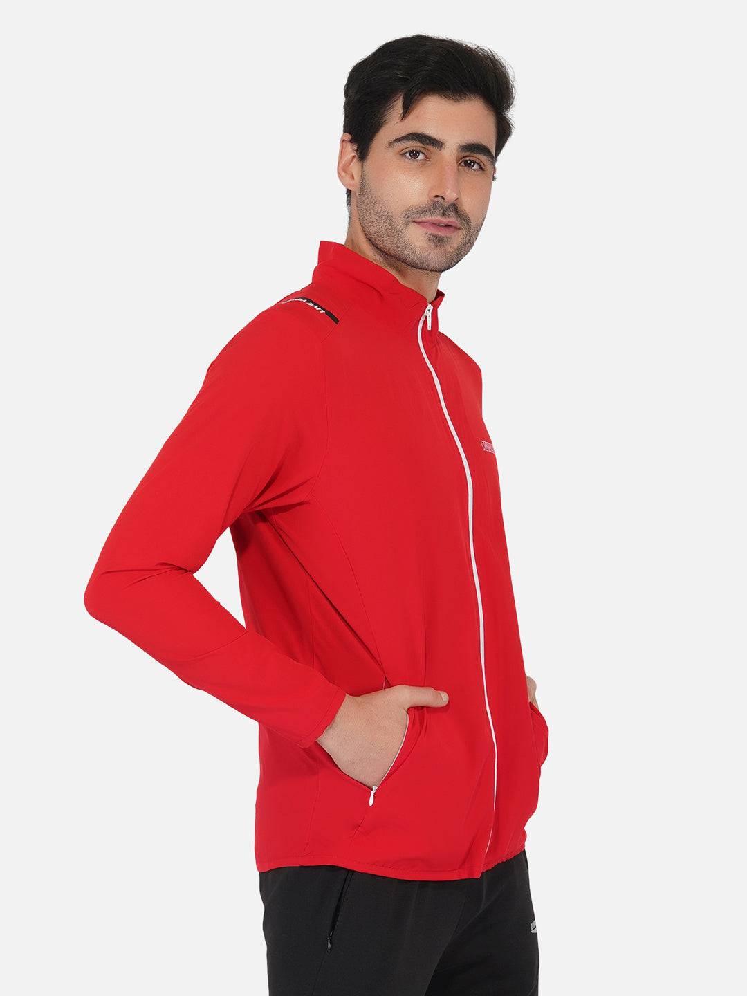NS Lycra Jacket Red