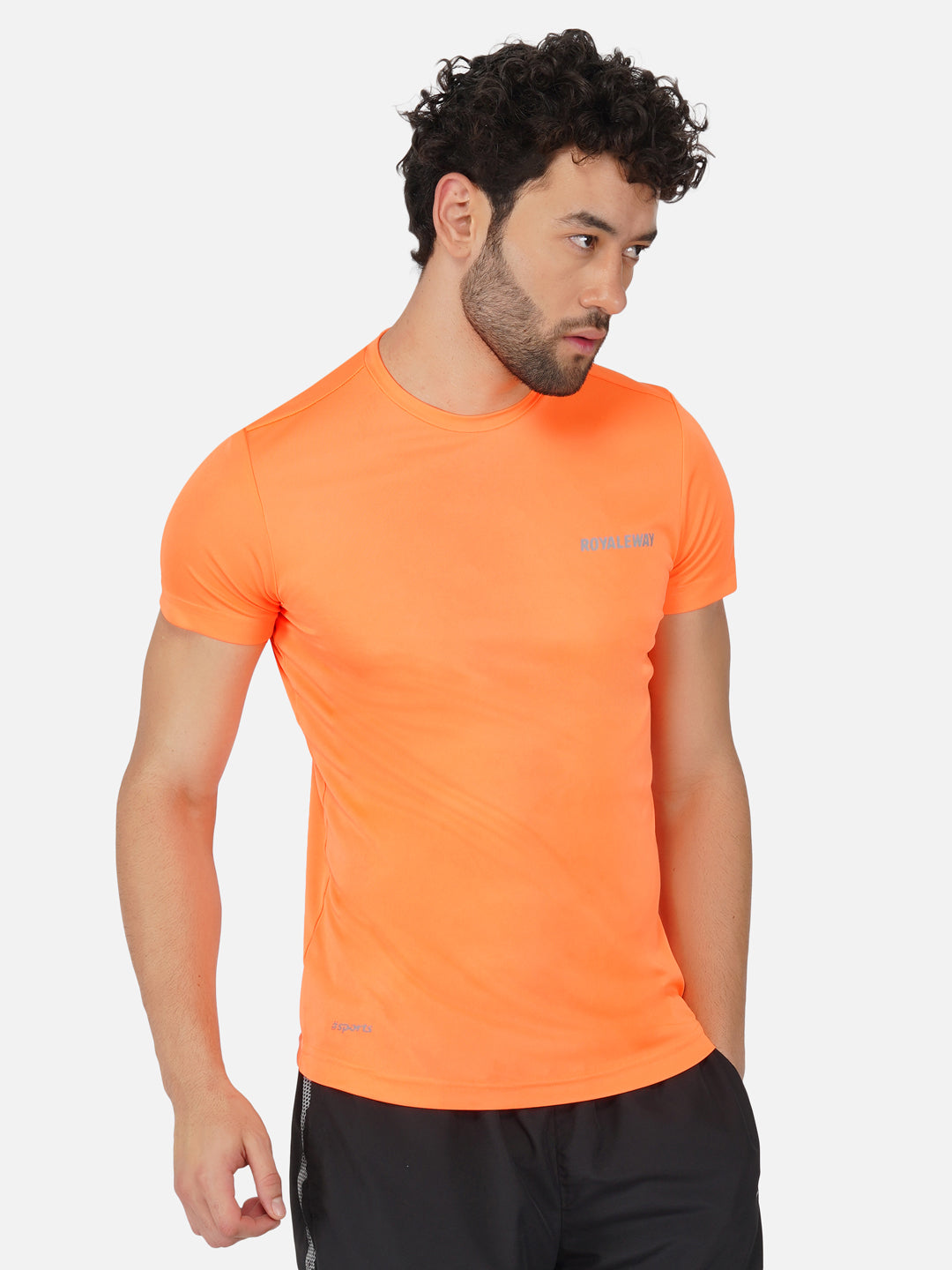 DriSOFT T Shirt Fluorescent Orange Men RWM2014