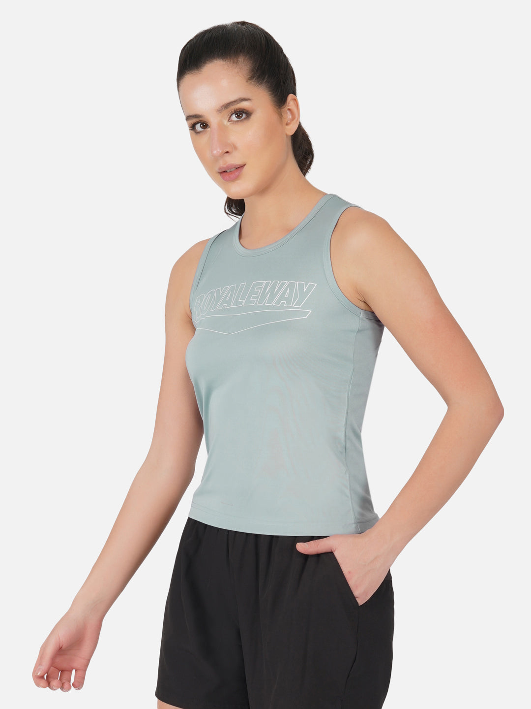 DriSOFT Ash Blue Vest RWW4003 DriSOFT Vest - royaleway.com