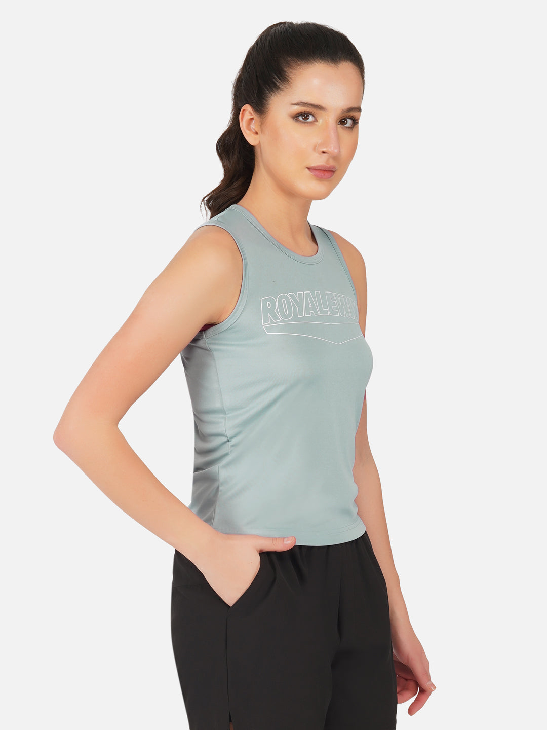 DriSOFT Ash Blue Vest RWW4003 DriSOFT Vest - royaleway.com