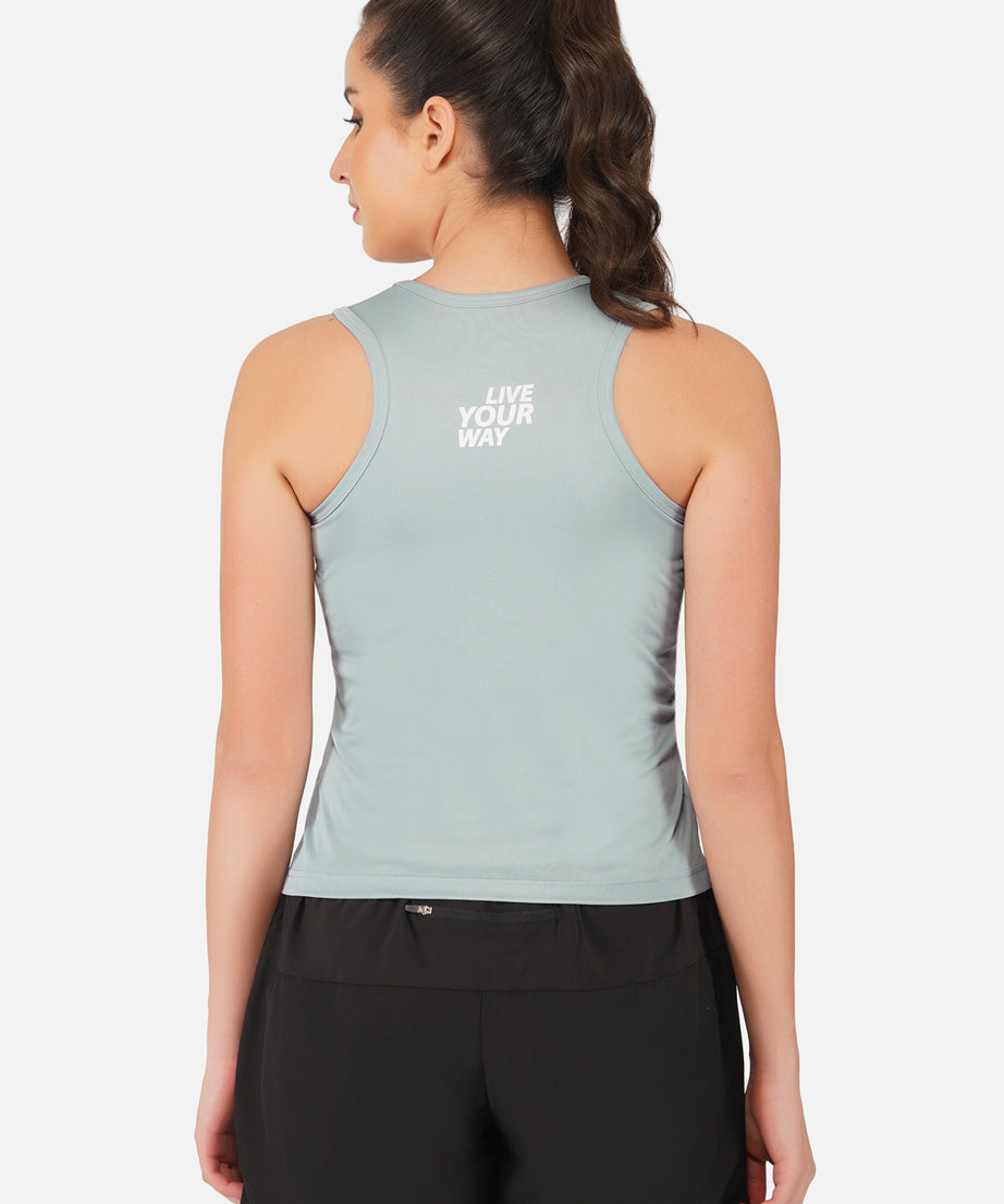 DriSOFT Ash Blue Vest RWW4003 DriSOFT Vest - royaleway.com