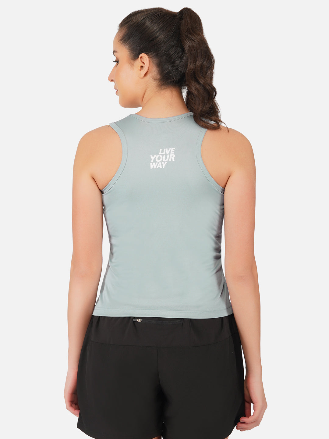 DriSOFT Ash Blue Vest RWW4003 DriSOFT Vest - royaleway.com