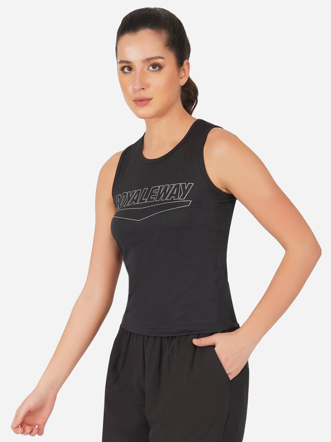 DriSOFT Black Vest RWW4006 DriSOFT Vest - royaleway.com